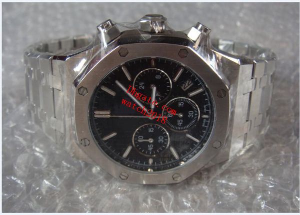 luxury mens watch 26320 41mm vk quartz chronograph sapphire glass stainless steel bracelet classic watches waterproof original box paper, Slivery;brown
luxury mens watch 26320 41mm vk quartz chronograph sapphire glass stainless steel bracelet classic watches waterproof original box paper, Slivery;brown