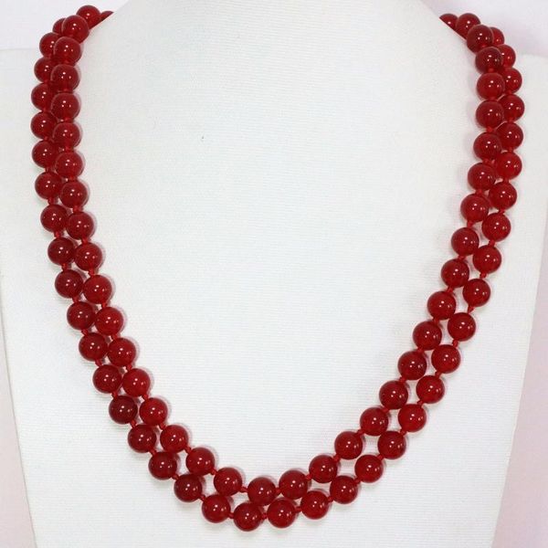 chains red chalcedony stone jades jewelry for women long chain necklace 8mm 10mm 12mm wholesale price wedding party gift 36inch b1446, Silver
chains red chalcedony stone jades jewelry for women long chain necklace 8mm 10mm 12mm wholesale price wedding party gift 36inch b1446, Silver