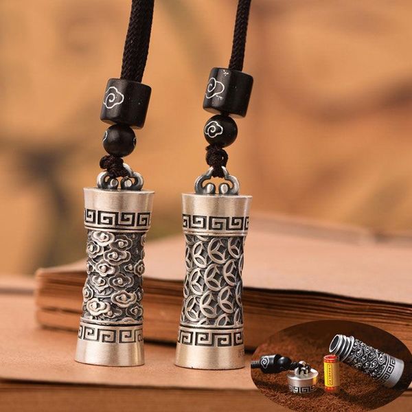 chains retro necklace men and women auspicious clouds coin shurangama mantra pendant amulet transfer jewelry, Silver
chains retro necklace men and women auspicious clouds coin shurangama mantra pendant amulet transfer jewelry, Silver