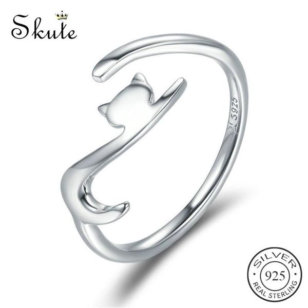 cluster rings skute authentic 100% s925 sterling silver cute kitty naughty little cat opening adjustable ring for women girls jewelry gift, Golden;silver
cluster rings skute authentic 100% s925 sterling silver cute kitty naughty little cat opening adjustable ring for women girls jewelry gift, Golden;silver