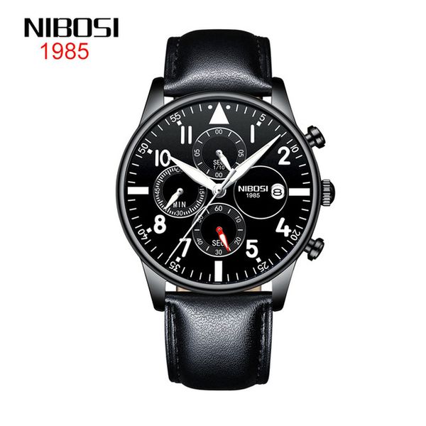 7 style nibosi cross-border casual men's watch waterproof luminous multifunctional watch real leather belt quartz men's watch blac, Slivery;brown
7 style nibosi cross-border casual men's watch waterproof luminous multifunctional watch real leather belt quartz men's watch blac, Slivery;brown
