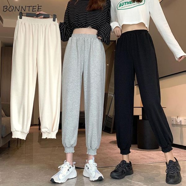 women's pants & capris harem women high elastic waist all-match korean style ankle solid joggers autumn femme casual chic preppy baggy, Black;white
women's pants & capris harem women high elastic waist all-match korean style ankle solid joggers autumn femme casual chic preppy baggy, Black;white
