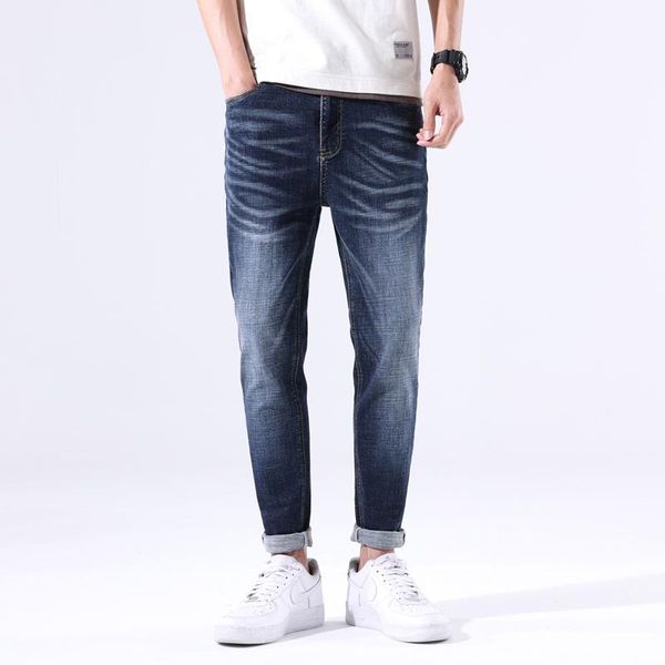 men's jeans skinny men dark blue stretch casual pencil pants male denim trousers slim mens pantalones hombre
men's jeans skinny men dark blue stretch casual pencil pants male denim trousers slim mens pantalones hombre