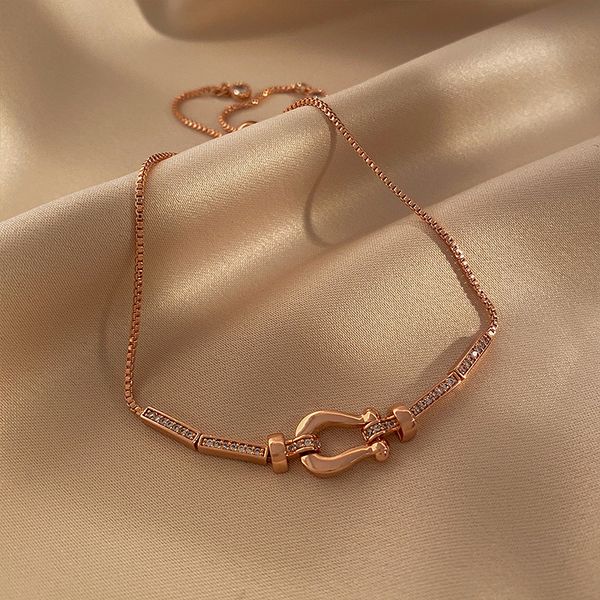 xianlan560 horseshoe microscope design adjustable bracelet female ins small temperament joker delicate light sense of luxury senio, Silver
xianlan560 horseshoe microscope design adjustable bracelet female ins small temperament joker delicate light sense of luxury senio, Silver