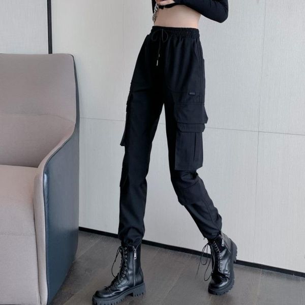 women's pants & capris overalls autumn and winter 2021 high waist slim handsome black versatile sports leisure, Black;white
women's pants & capris overalls autumn and winter 2021 high waist slim handsome black versatile sports leisure, Black;white