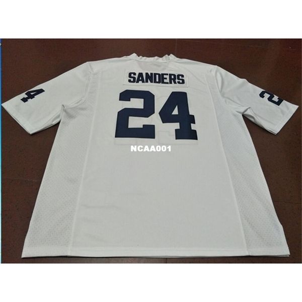 668 #24 white navy miles sanders penn state nittany lion alumni college jersey or custom any name or number jersey, Black
668 #24 white navy miles sanders penn state nittany lion alumni college jersey or custom any name or number jersey, Black