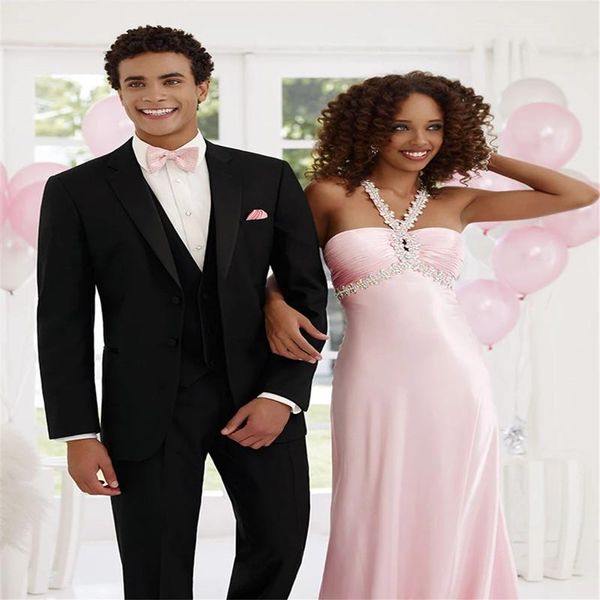 men's suits & blazers latest tailored black notch lapel two buttons groom tuxedos groomsmen man suit wedding wear 3 piecess, White;black
men's suits & blazers latest tailored black notch lapel two buttons groom tuxedos groomsmen man suit wedding wear 3 piecess, White;black