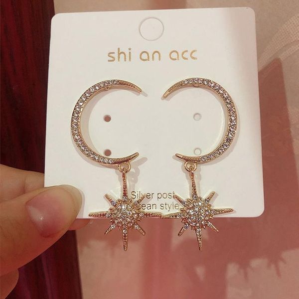 dangle & chandelier 2021 star and moon earrings ladies friends jewelry gifts, Silver
dangle & chandelier 2021 star and moon earrings ladies friends jewelry gifts, Silver