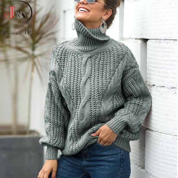 women's sweaters women oversized sweater 2021 loose autumn winter turtleneck elegant knitted warm pullovers fashion solid knitwear jum, White;black
women's sweaters women oversized sweater 2021 loose autumn winter turtleneck elegant knitted warm pullovers fashion solid knitwear jum, White;black