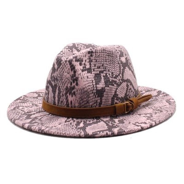 2021 fedora snake print serpentine band belt winter wide brim designed casual vintage yellow black men women hats new qqj0, Blue;gray
2021 fedora snake print serpentine band belt winter wide brim designed casual vintage yellow black men women hats new qqj0, Blue;gray