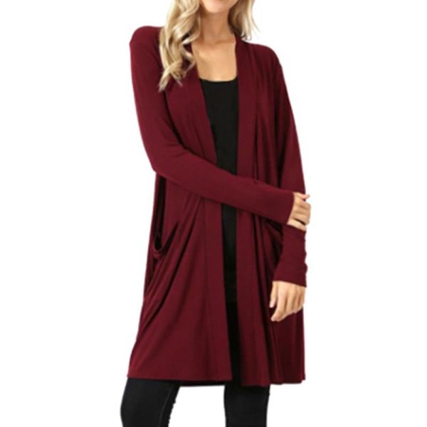 women's jackets coat fashion cardigans autumn long sleeve casual solid thin cardigan pockets decoration female streetwear, Black;brown
women's jackets coat fashion cardigans autumn long sleeve casual solid thin cardigan pockets decoration female streetwear, Black;brown