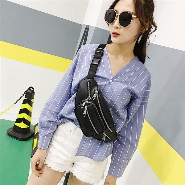 waist bags fashion women solid pack female zipper chains bag casual shoulder messenger phone money chest
waist bags fashion women solid pack female zipper chains bag casual shoulder messenger phone money chest