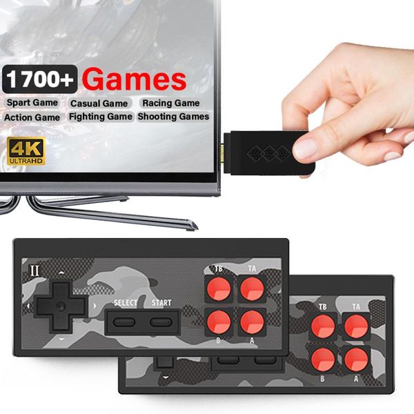 games console video games mini tv handheld game console 8bit retro gaming player built-in 1700 gift to children or adult
games console video games mini tv handheld game console 8bit retro gaming player built-in 1700 gift to children or adult