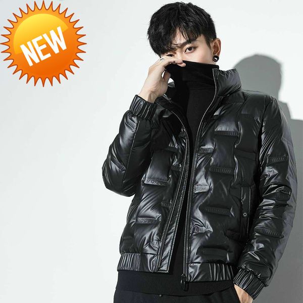 white duck down jacket male winter coat men's clothing 2021 streetwear puffer men parkas jackets hiver 20411027, Black
white duck down jacket male winter coat men's clothing 2021 streetwear puffer men parkas jackets hiver 20411027, Black