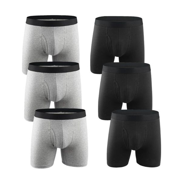 underpants 6 pack men's boxer briefs good performance long front with pouch cotton underwear for man, Black;white
underpants 6 pack men's boxer briefs good performance long front with pouch cotton underwear for man, Black;white