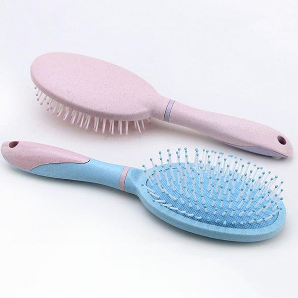 hair brushes creative wheat straw plastic scalp massage brush hairdressing detangling hairbrush comb styling tools product, Silver
hair brushes creative wheat straw plastic scalp massage brush hairdressing detangling hairbrush comb styling tools product, Silver