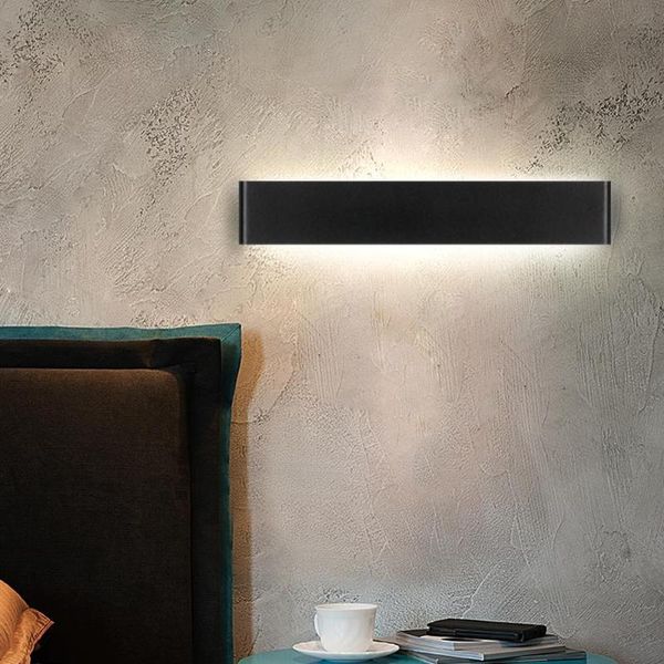 wall lamp led modern light fixture indoor sconce minimalist stair bedroom bedside living room home hallway 8w 20w lighting