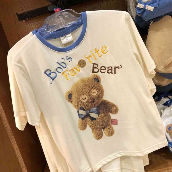 japan usj universal studios timu bear cartoon cute couple denim shirt and strap t-shirt for sale online, White;black
japan usj universal studios timu bear cartoon cute couple denim shirt and strap t-shirt for sale online, White;black