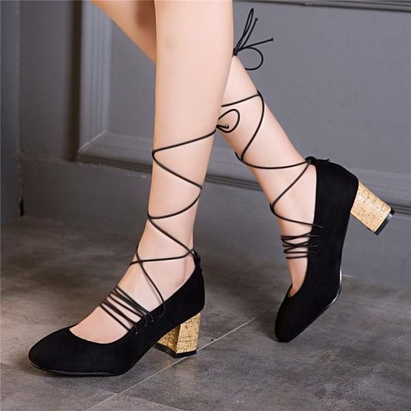 dress shoes plus size ladies high heels women woman pumps square-headed, thick-heeled, laced, single-shoe, Black
dress shoes plus size ladies high heels women woman pumps square-headed, thick-heeled, laced, single-shoe, Black