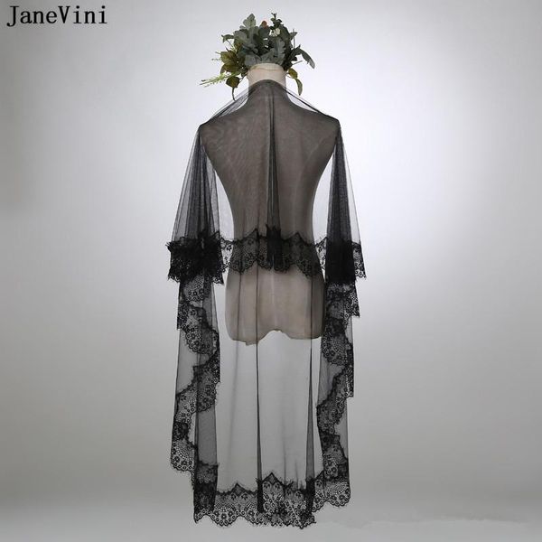 bridal veils janevini vintage black one layer short wedding veil lace edge elbow length tulle brides accessories
bridal veils janevini vintage black one layer short wedding veil lace edge elbow length tulle brides accessories
