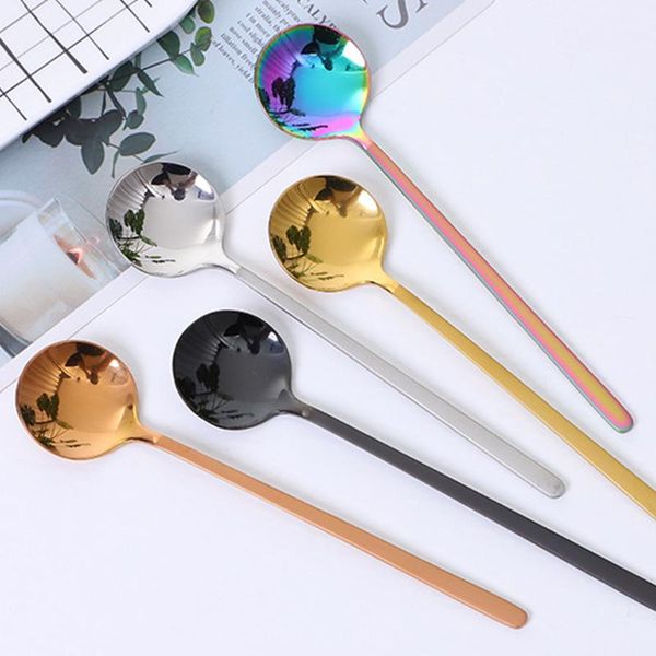 spoons 1pc stainless steel coffee spoon sugar tea dessert cake ice cream round mirror scoop frosted handle kitchen accessories
spoons 1pc stainless steel coffee spoon sugar tea dessert cake ice cream round mirror scoop frosted handle kitchen accessories