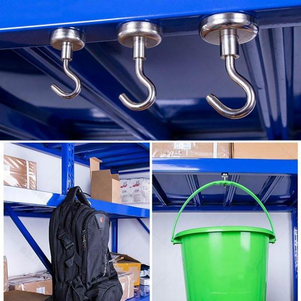 hooks & rails heavy duty magnetic hook, strong neodymium magnets hook for home, kitchen, workplace,etc ,d16mm hold up to 80 pounds, 4/2 pcs
hooks & rails heavy duty magnetic hook, strong neodymium magnets hook for home, kitchen, workplace,etc ,d16mm hold up to 80 pounds, 4/2 pcs
