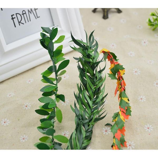 200cm/lot silk green leaf fake plastic iron rattan christmas wreath decor for home wedding diy garland gifts artificial jllxcl
200cm/lot silk green leaf fake plastic iron rattan christmas wreath decor for home wedding diy garland gifts artificial jllxcl