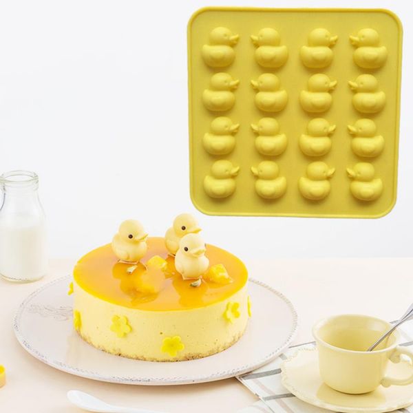 16-cavity cute duck silicone cake decorating moulds cookie mold pudding ice cream baking pan pastry tool random color 122003
16-cavity cute duck silicone cake decorating moulds cookie mold pudding ice cream baking pan pastry tool random color 122003