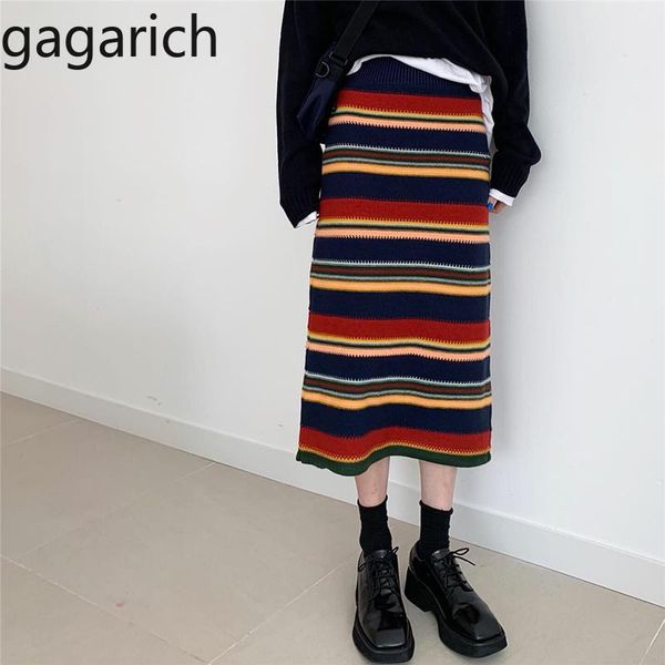 skirts gagarich women knitted skirt korean style retro chic rainbow mid-length high-waisted a-line slim versatile base femme, Black
skirts gagarich women knitted skirt korean style retro chic rainbow mid-length high-waisted a-line slim versatile base femme, Black