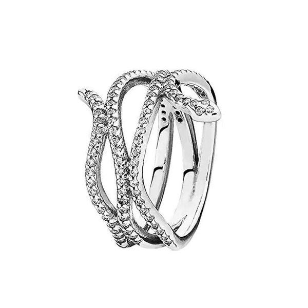 cluster rings 2021 sterling silver 925 exquisite 1:1 of swirling snake ring suitable for women's jewelry gifts 190954cz, Golden;silver
cluster rings 2021 sterling silver 925 exquisite 1:1 of swirling snake ring suitable for women's jewelry gifts 190954cz, Golden;silver