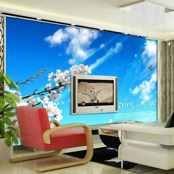 wallpapers 3dcustomized wallpaper sense of sight sky butterfly flower painting behind tv sofa as background the living room bedroom office
wallpapers 3dcustomized wallpaper sense of sight sky butterfly flower painting behind tv sofa as background the living room bedroom office