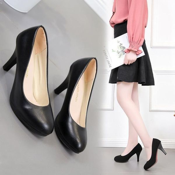sandals work shoes small leather black single scoop pointed toe pumps high heel women's
sandals work shoes small leather black single scoop pointed toe pumps high heel women's