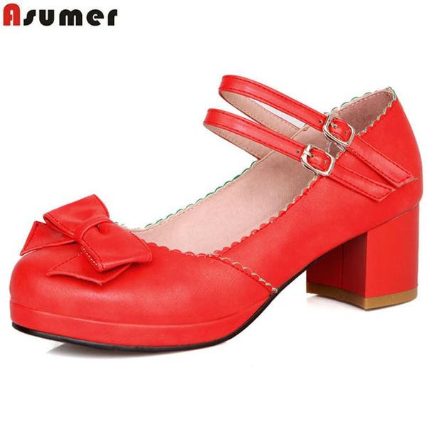 dress shoes asumer 2021 arrive women pumps fashion round toe buckle spring autumn single sweet bowknot college style med heels, Black
dress shoes asumer 2021 arrive women pumps fashion round toe buckle spring autumn single sweet bowknot college style med heels, Black