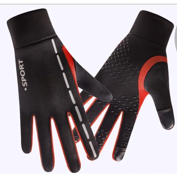 cycling gloves winter therm with elastic cuff windproof woman sports thermal soft lining men outdoor sport anti-slip warm1, Black
cycling gloves winter therm with elastic cuff windproof woman sports thermal soft lining men outdoor sport anti-slip warm1, Black