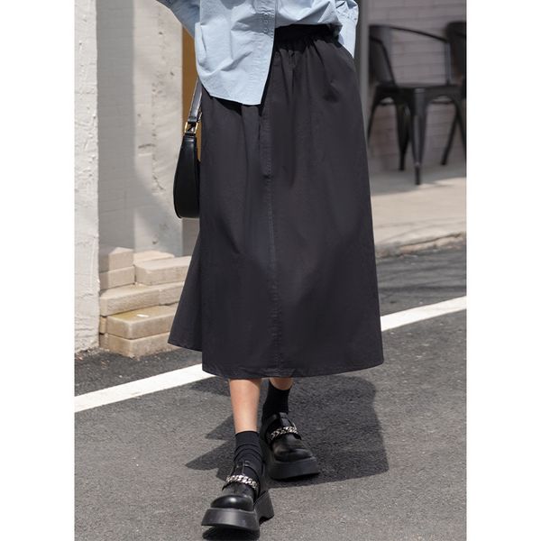 skirts style elastic dign half women's 2021 autumn and winter korean version high waist a-shaped skirt shows thin umbrella, Black
skirts style elastic dign half women's 2021 autumn and winter korean version high waist a-shaped skirt shows thin umbrella, Black