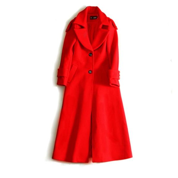 2021 new winter women's woolen coats clothing lady trendy blend long outerwear slim plus size female overcoat, Black
2021 new winter women's woolen coats clothing lady trendy blend long outerwear slim plus size female overcoat, Black