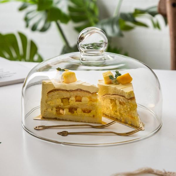 dishes & plates 1pc transparent dust-proof glass cover cake durable protective (diameter 21cm, high 14cm, pack)
dishes & plates 1pc transparent dust-proof glass cover cake durable protective (diameter 21cm, high 14cm, pack)