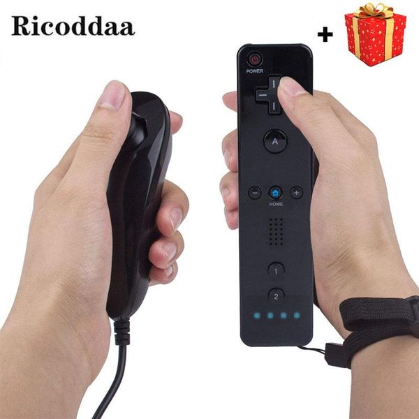 game controllers & joysticks controller for wii remote controle joystick+nunchuck with silicone case gamepad wireless accessory
game controllers & joysticks controller for wii remote controle joystick+nunchuck with silicone case gamepad wireless accessory