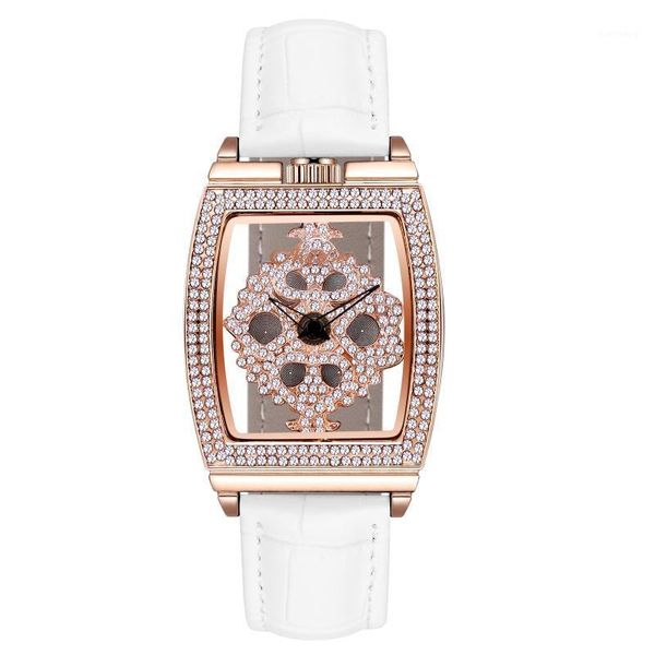 wristwatches 2021 casual women romantic wrist watch poker pattern leather rhinestone design ladies clock simple dress gfit montre femme, Slivery;brown
wristwatches 2021 casual women romantic wrist watch poker pattern leather rhinestone design ladies clock simple dress gfit montre femme, Slivery;brown