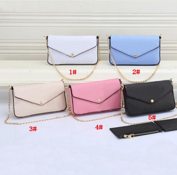 designer wallets purse 3-piece set luxurys handbags chain shoulder designers crossbody bag women handbag new style, Silver
designer wallets purse 3-piece set luxurys handbags chain shoulder designers crossbody bag women handbag new style, Silver