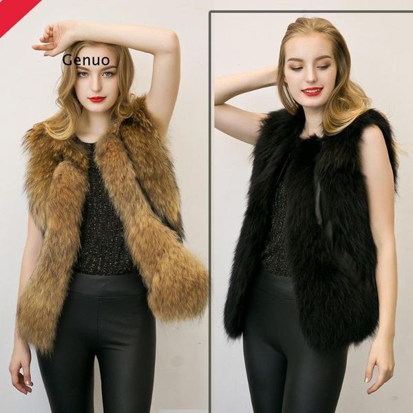 women's fur & faux winter women vest thick slim furry jacket short fake fluffy warm splice western style plus size female jackets, Black
women's fur & faux winter women vest thick slim furry jacket short fake fluffy warm splice western style plus size female jackets, Black