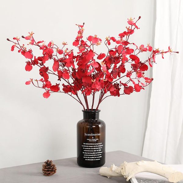 home decoration artificial flower single bottle peacock dancing-lady orchid wedding road lead placed decorative imitation flower
home decoration artificial flower single bottle peacock dancing-lady orchid wedding road lead placed decorative imitation flower