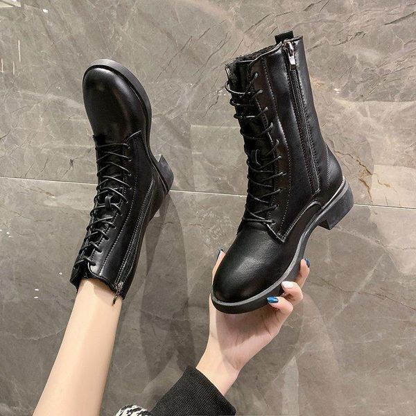 boots luxury women lace up&zipper winter botas british chunky heels riding shoes retor short motorcycle nice, Black
boots luxury women lace up&zipper winter botas british chunky heels riding shoes retor short motorcycle nice, Black