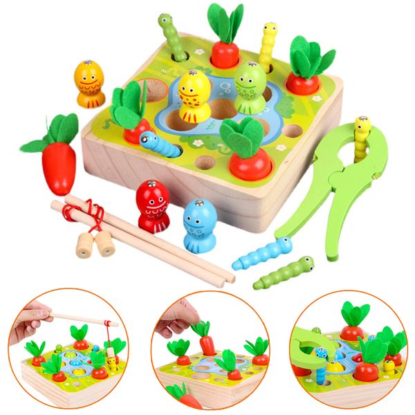 montessori toy set wooden toys baby pull carrot shape matching size cognitive puzzle children wooden baby toys
montessori toy set wooden toys baby pull carrot shape matching size cognitive puzzle children wooden baby toys