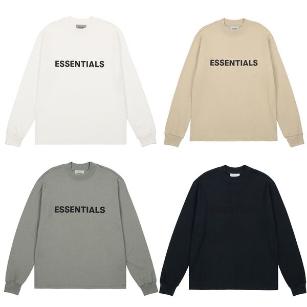 fog fear of god essentials ss20 front logo long sleeve t shirt casual oversize long sleeve tee men women harajuku hip hop streetwear, White;black
fog fear of god essentials ss20 front logo long sleeve t shirt casual oversize long sleeve tee men women harajuku hip hop streetwear, White;black