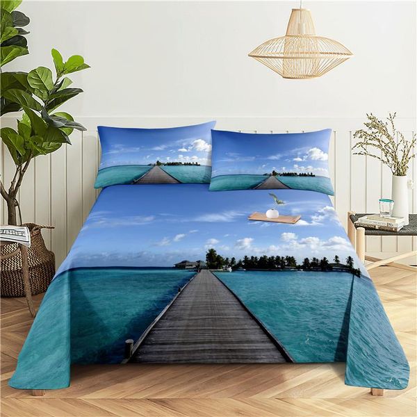 sheets & sets lake 0.9/1.2/1.5/1.8/2.0m digital printing polyester bed flat sheet with case print bedding set
sheets & sets lake 0.9/1.2/1.5/1.8/2.0m digital printing polyester bed flat sheet with case print bedding set