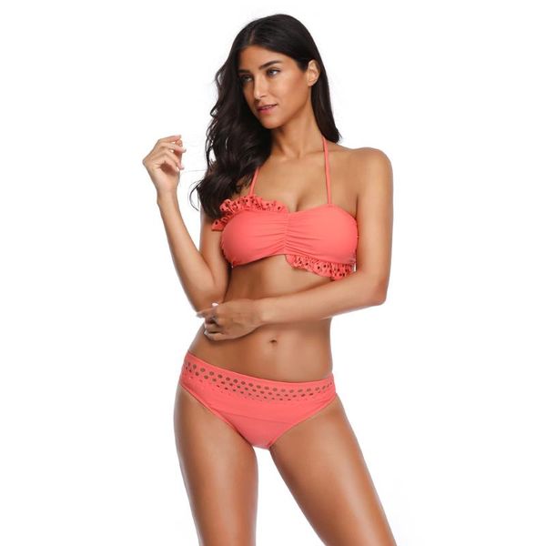 solid bikini set women heart neck push up high-waisted two pieces swimwear beach bathing suits lace swimsuits bikinis, White;black
solid bikini set women heart neck push up high-waisted two pieces swimwear beach bathing suits lace swimsuits bikinis, White;black
