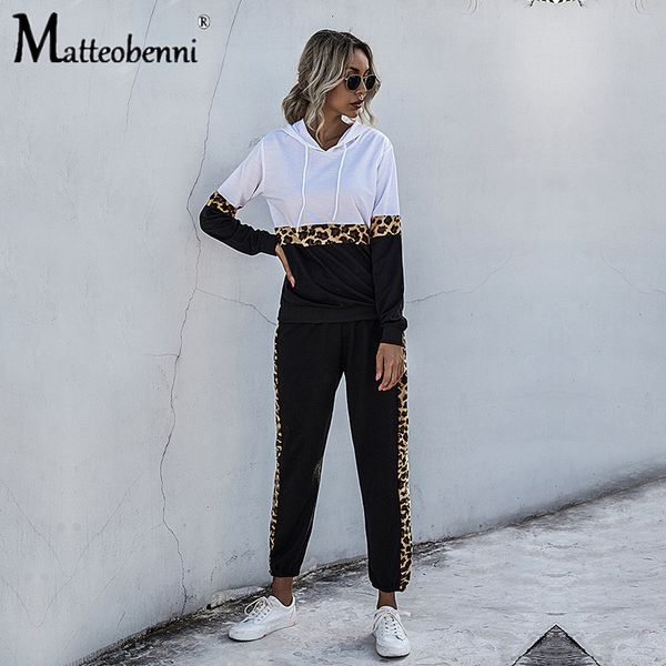 2021 new retro fashion casual 2pcs women leopard patchwork long sleeve hooded sports pants tracksuit sweatshirt sweatsuit jogging i21n, Gray
2021 new retro fashion casual 2pcs women leopard patchwork long sleeve hooded sports pants tracksuit sweatshirt sweatsuit jogging i21n, Gray