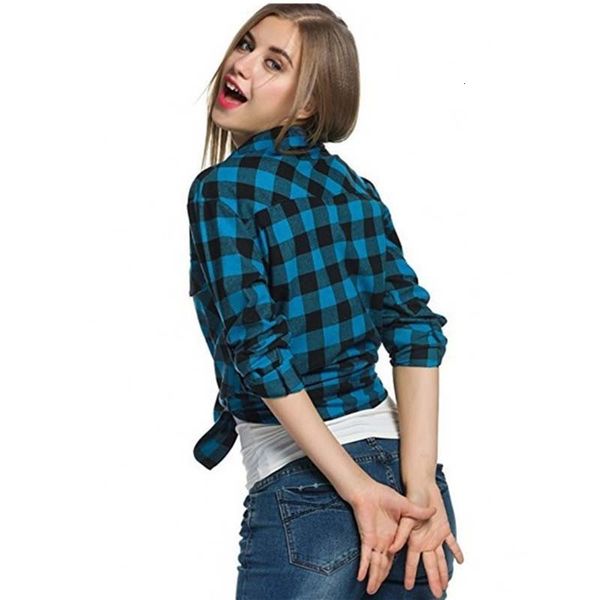 2021 new autumn winter plaid shirt thin coat women turn-down collar long sleeve vintage office shirts plus size blouse ev45, White
2021 new autumn winter plaid shirt thin coat women turn-down collar long sleeve vintage office shirts plus size blouse ev45, White