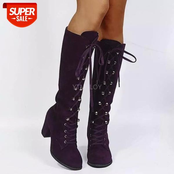knee high boots autumn winter long women high heels motorcycle ladies shoes lace-up round toe square heel botas mujer #t35f, Black
knee high boots autumn winter long women high heels motorcycle ladies shoes lace-up round toe square heel botas mujer #t35f, Black